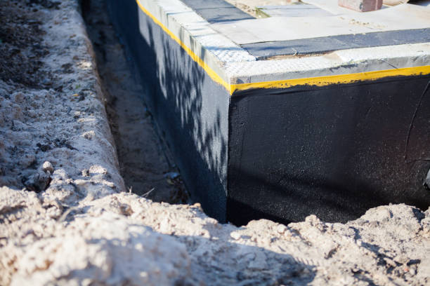SJ Waterproofing Pros completing home waterproofing near Rush, NY